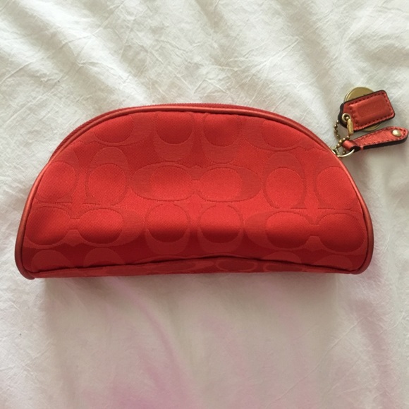 coach x estée lauder cosmetic bag - Picture 2 of 4